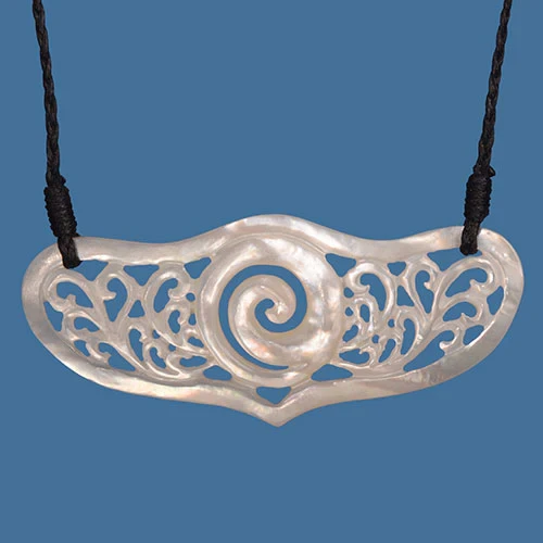 MOP Breastplate Necklace