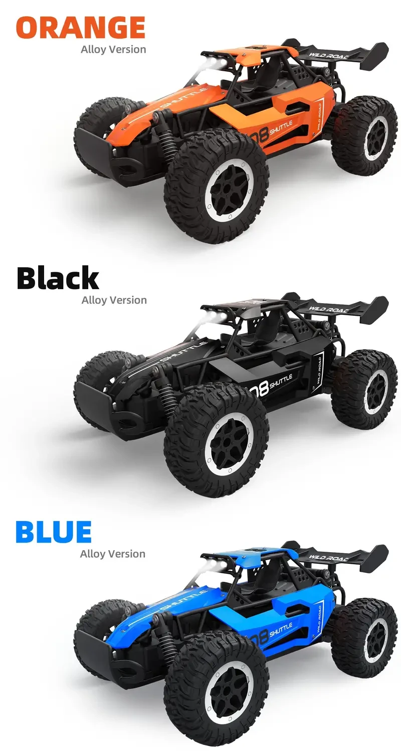 1:16 RC car, double battery remote control car, alloy RC car, high speed RC car 20 km/h, all-terrain remote control car, off-road RC toy, electric RC car for kids, RC car for Halloween gift, Christmas gift RC car, shock absorbing RC car, 2.4G RC car, RC c