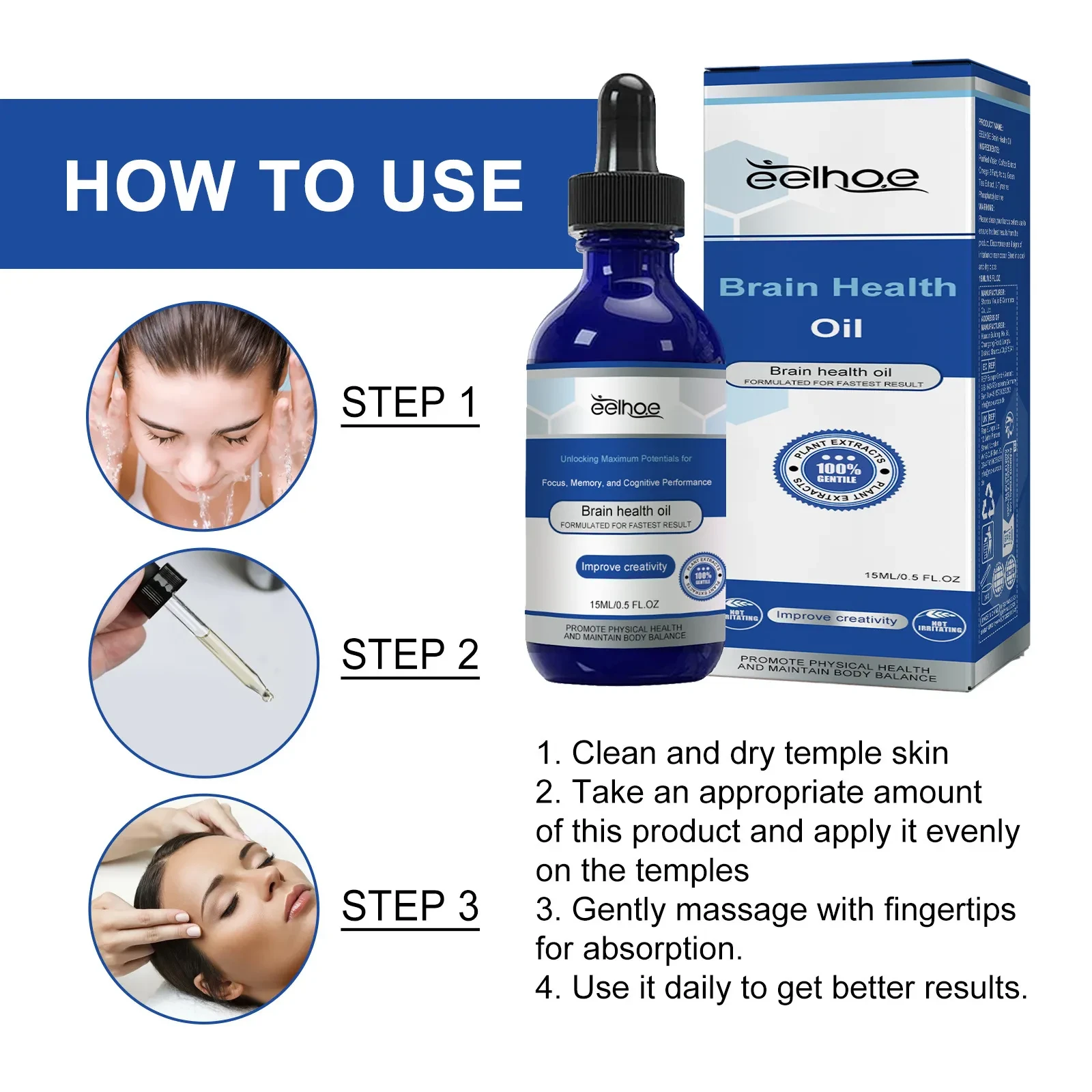 Body Care Essential Oil Relieves Physical Discomfort