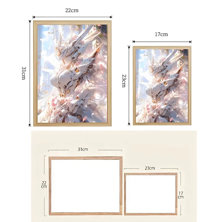 One Piece Luffy & Zoro Light Frame