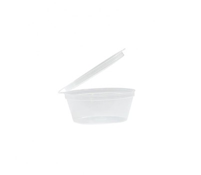 CONTAINERS W/LID ROUND PP 35ML 50s/SLV (EMPEROR 900/097)