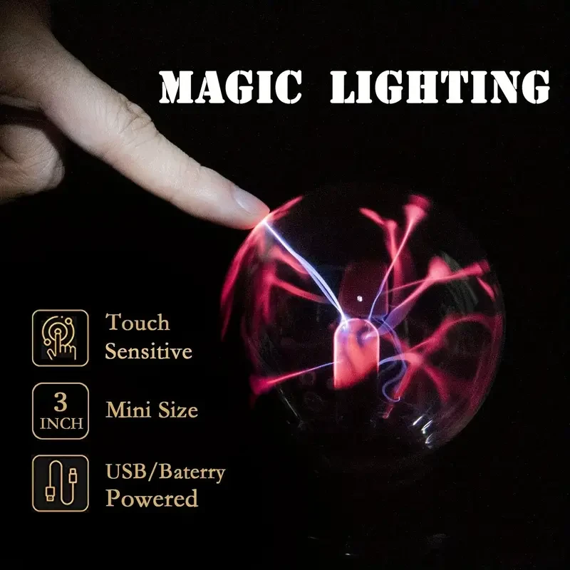 1pc Plasma Ball Electrostatic Induction Light