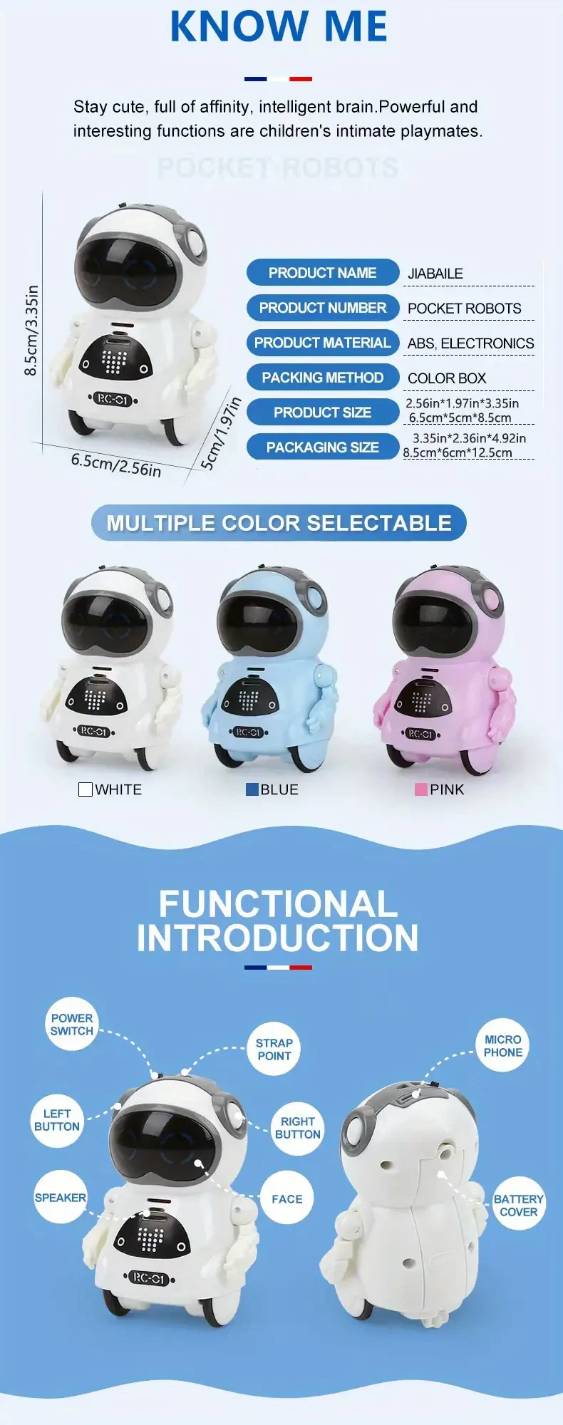 Interactive Mini RC Robot Toys: Talking, Singing, Dancing & Storytelling - Perfect Gift For Kids! Christmas Halloween Thanksgiving Gifts