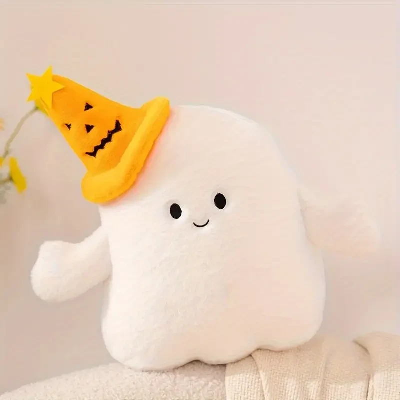 Party-Friendly Plush Ghost Cloud Pillow