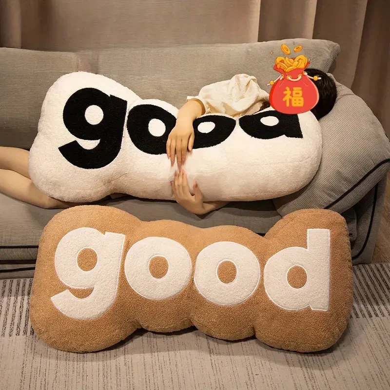 Long Pillow Comfortable Plush Touch Bed Side Sleeping Leg