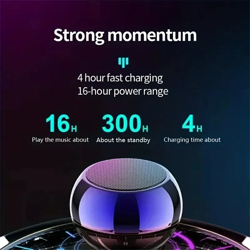 Steel Gun Metal M3 Wireless Speaker - Portable Outdoor Subwoofer