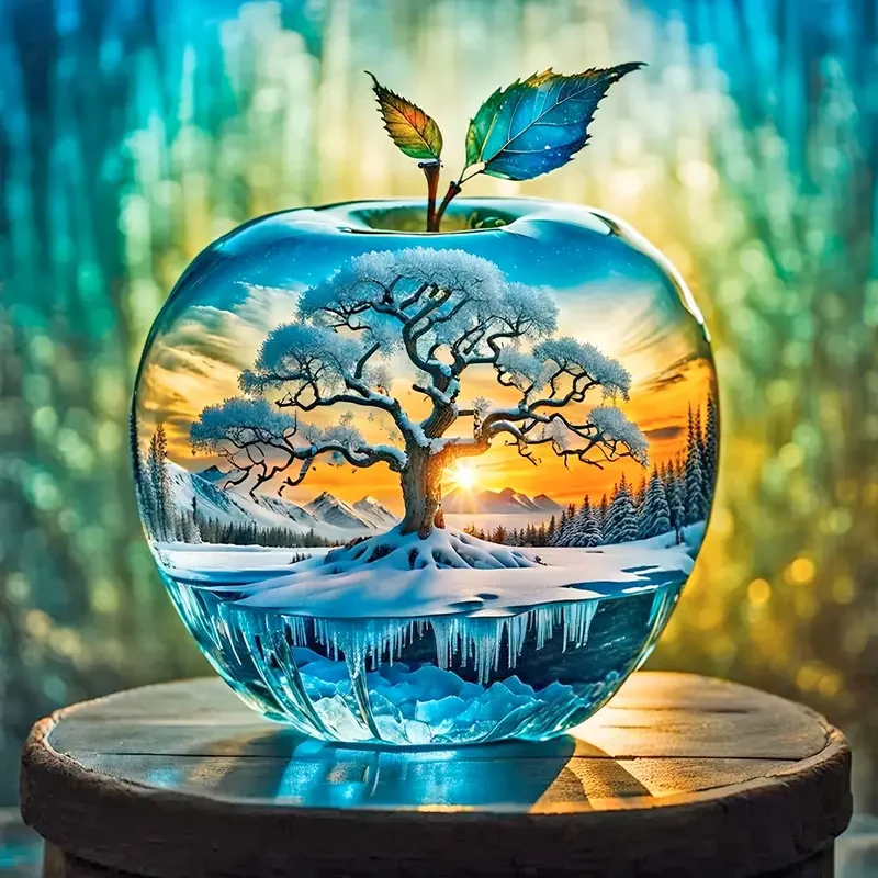 Tree of Life Apple 5D Diamond Painting Kit