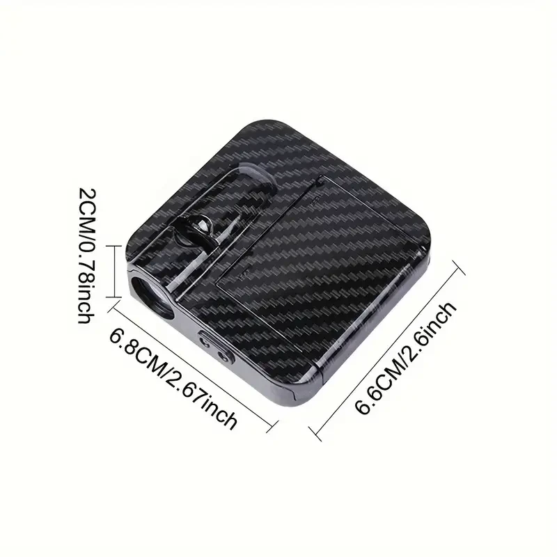 Smart Wireless Car Door Logo Projector - HD Laser Welcome Lamp with Angel Wings