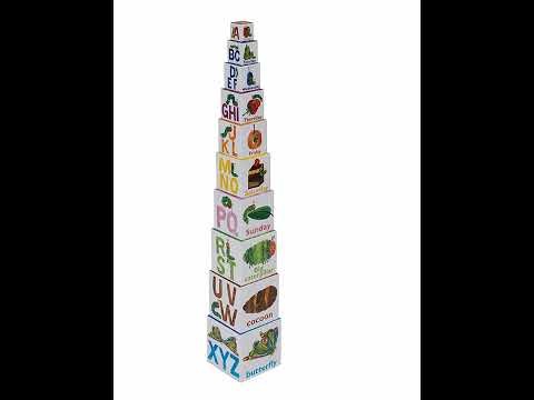 The Very Hungry Caterpillar Stackable Learning Blocks