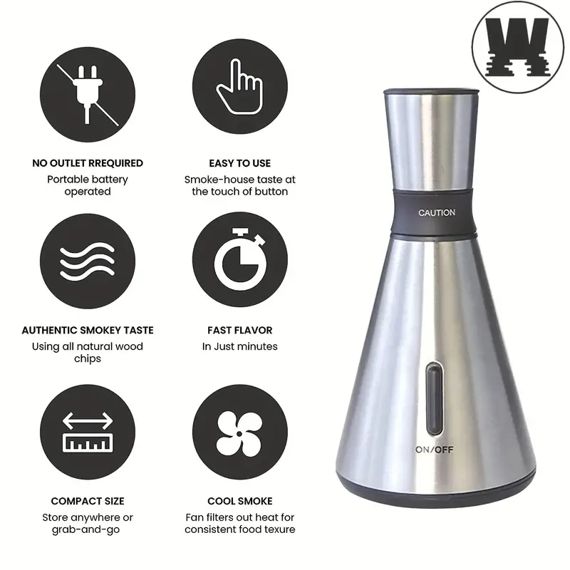 Smoking Gun Food Smoker Kit - Portable Handheld