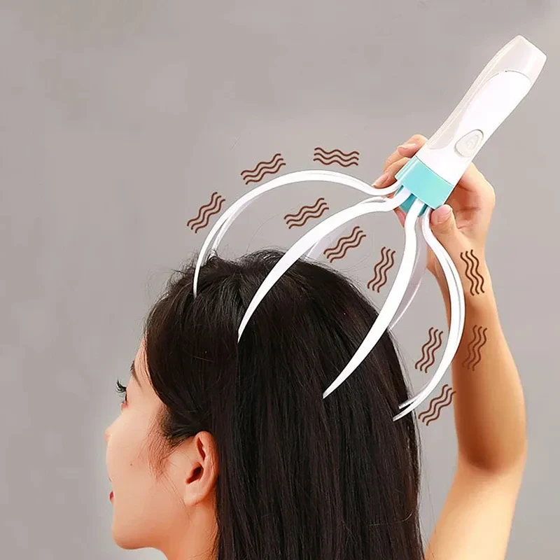 Head Massager Scalp Vibration Eight Claw Electric Massager