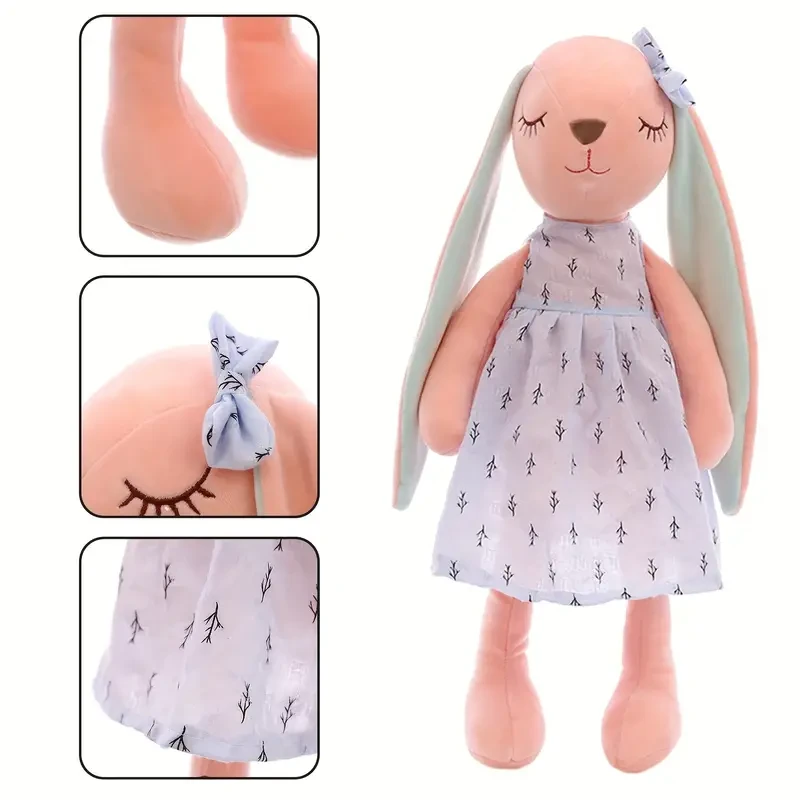 Kawaii Long Ears Rabbit Plush Toys Easter Bunny Plush Toys