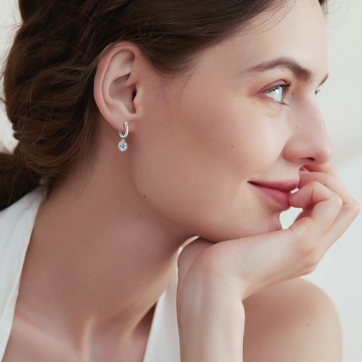 Women's Earrings Temperamental Minority High-grade Ear Hook Eardrops
