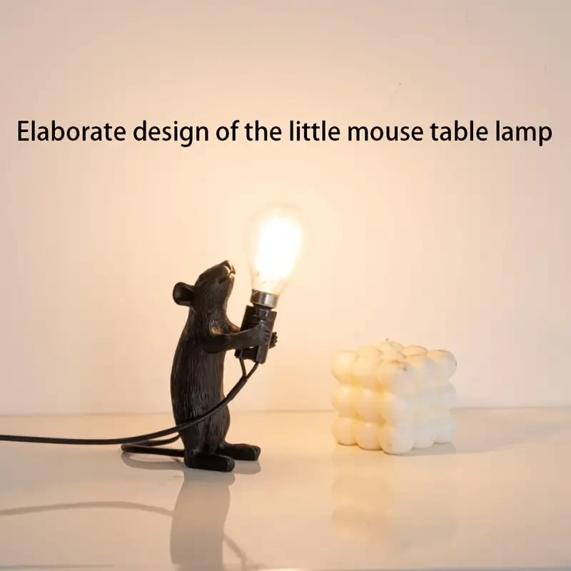 Chic Nordic-Inspired Mini Mouse Table Lamp