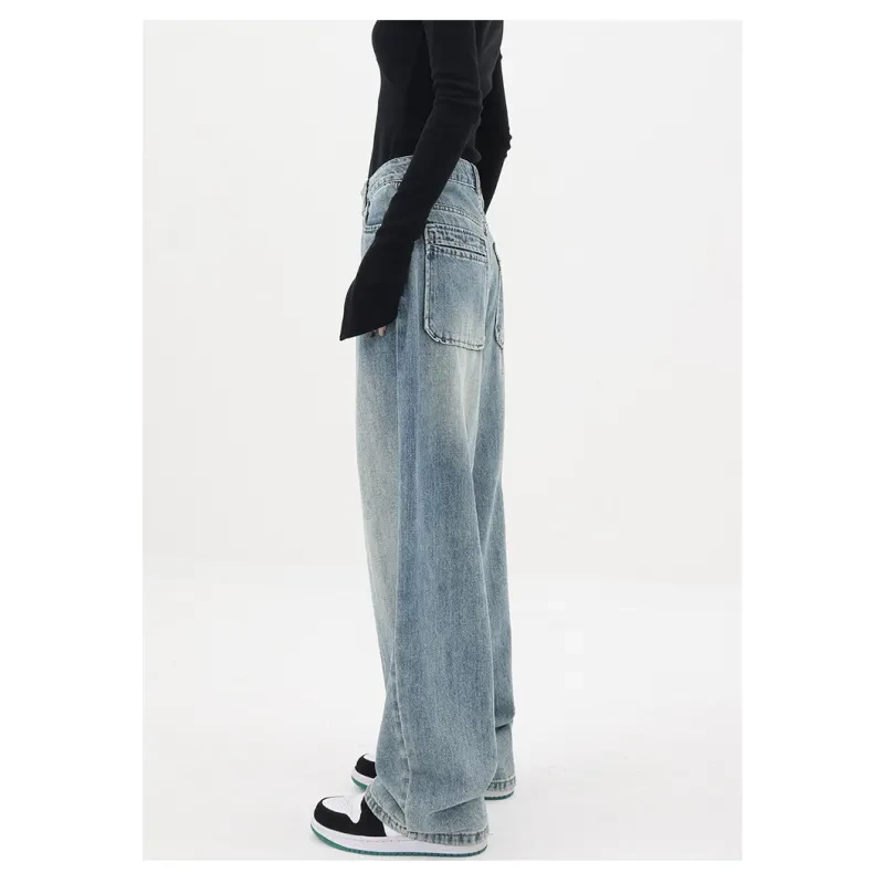 Women's Wide-Leg High Waist Jeans