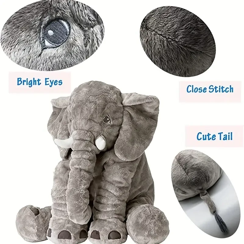 Large Elephant Plush Animal Toy