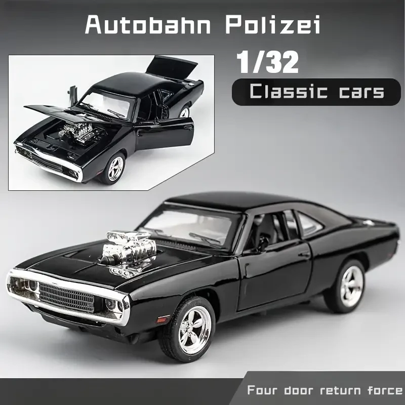 Simulation 1:32 Classic Alloy Sports Car Model