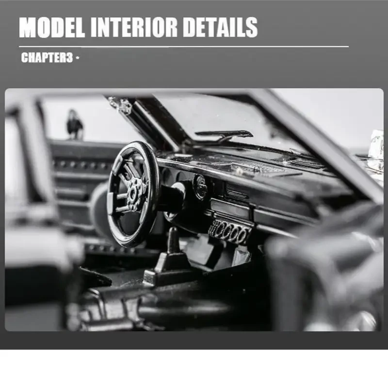 Simulation 1:32 Classic Alloy Sports Car Model
