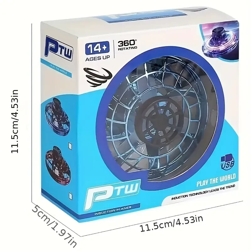 Flying Fingertip Gyroscopes - Interactive Handheld Boomerang Toy