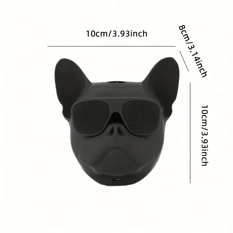 Adorable French Bulldog Wireless Speaker - Portable HIFI Sound