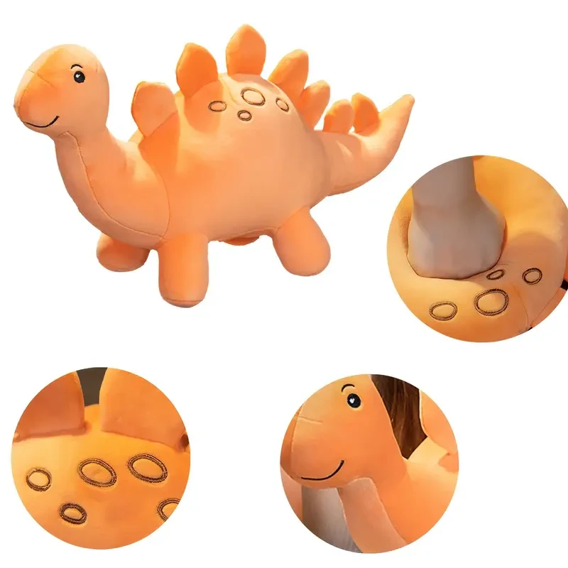 Cartoon Dinosaur Plush Toys Kawaii Triceratops Plush Toy Cute Dion Stuffed Animals Plushies