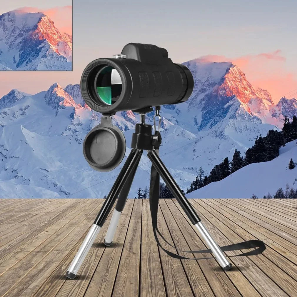 Compatible with Apple, Monocular Telescope Zoom Scope