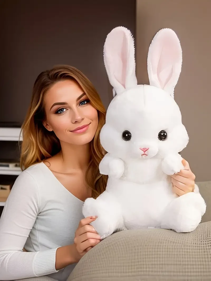 Adorable Long-Eared Rabbit Plush Toy