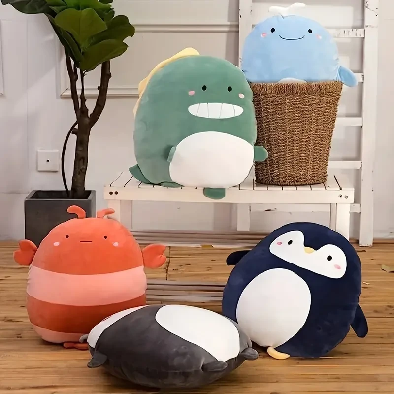 Large Cartoon Animal Plush Pillow