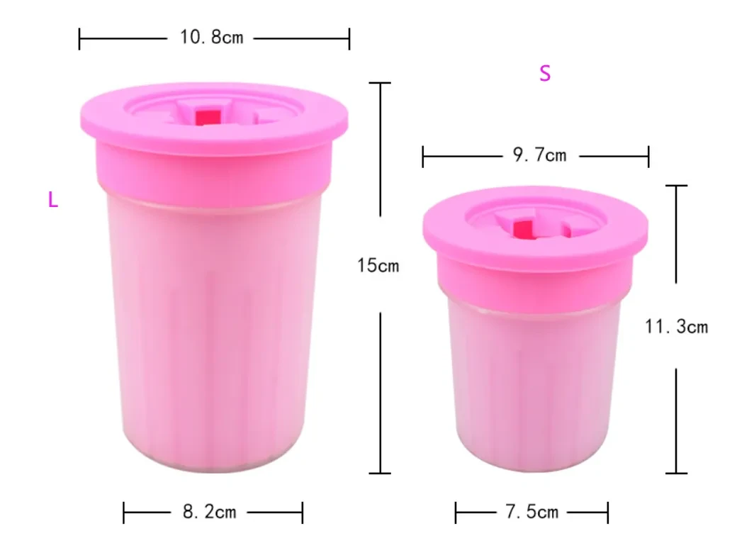 Silicone Dog Paw Washer Cup