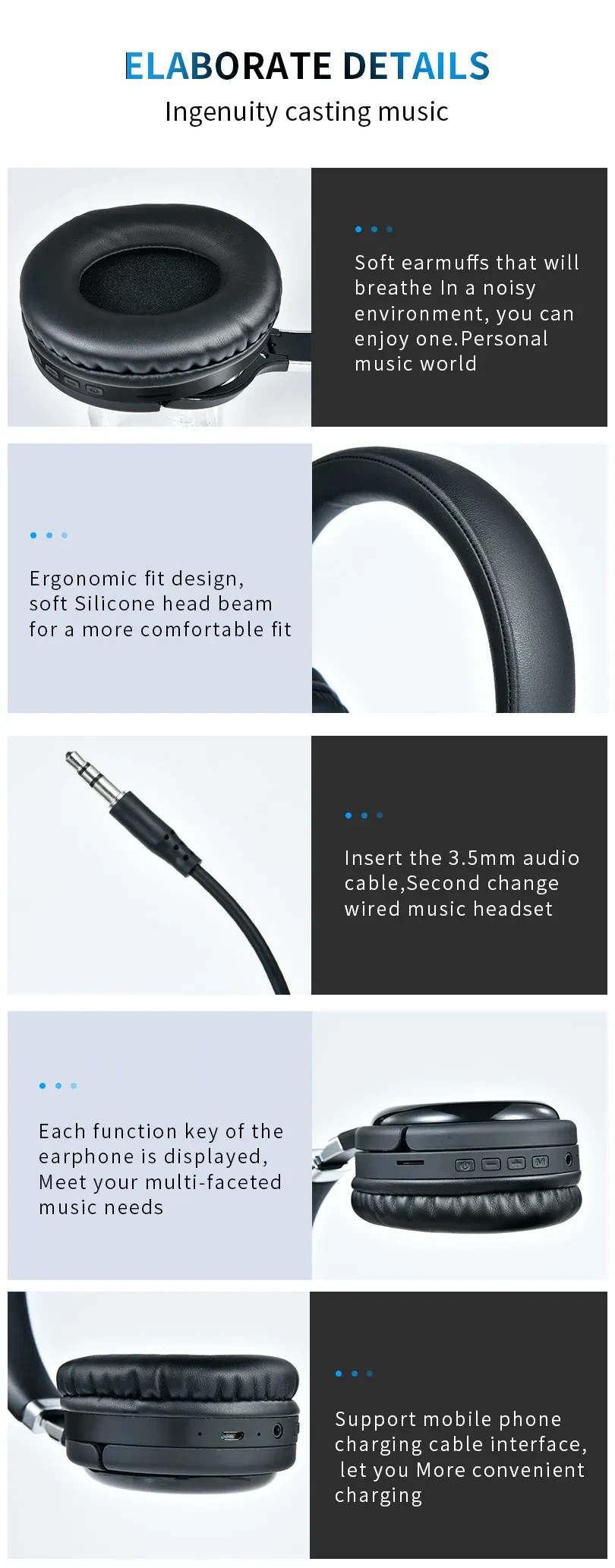 True Wireless Headphones TM061 BT5.0  Gaming