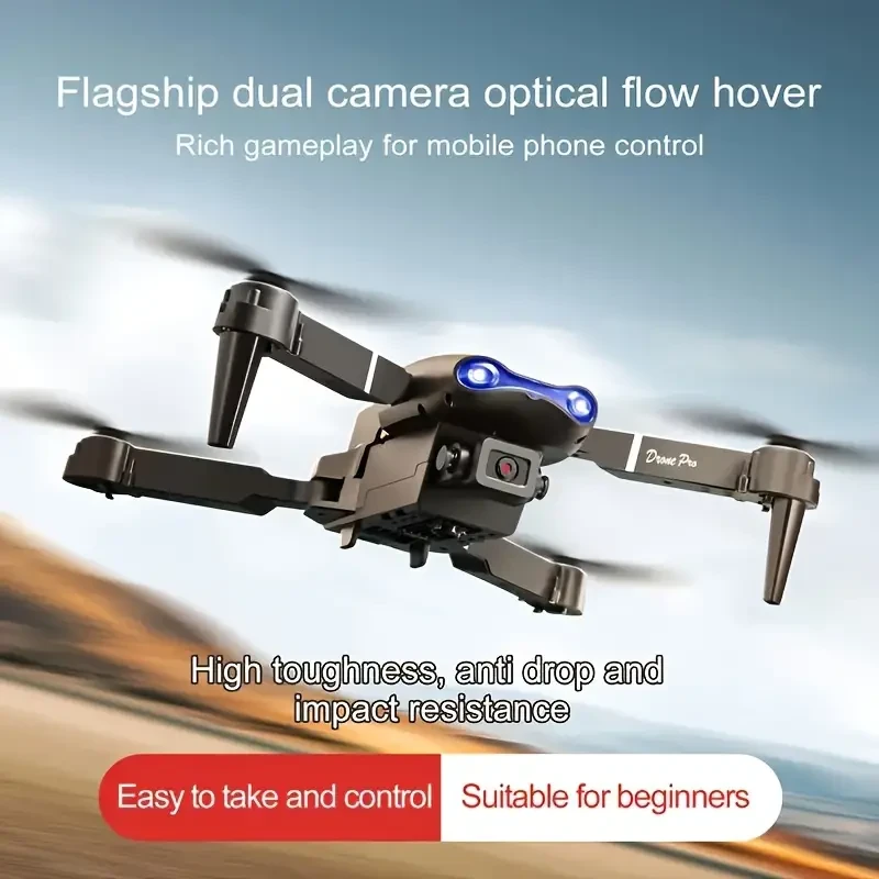 E99 K3 Professional RC Drone with Dual Camera - Double Folding, Height Hold, Remote Control