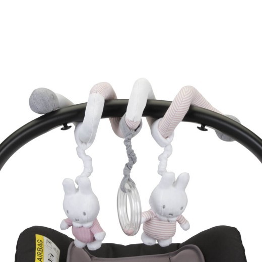 Miffy Pink Rib Spiral Activity Toy