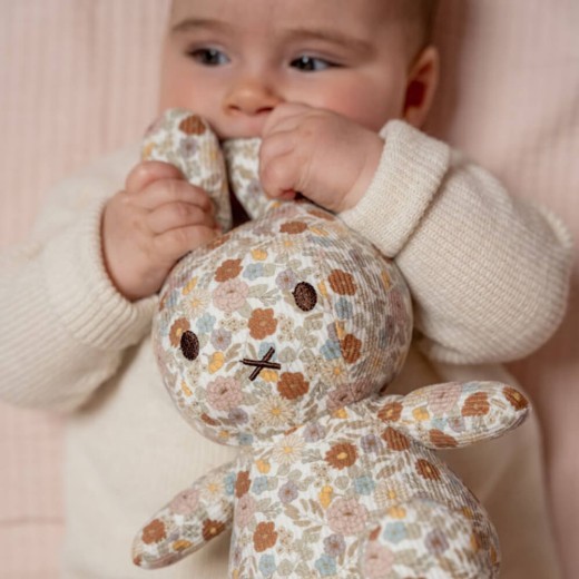Miffy Vintage Flowers All Over Print Soft Toy Small