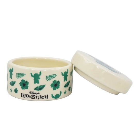 Disney Round Trinket Box : Lilo & Stitch