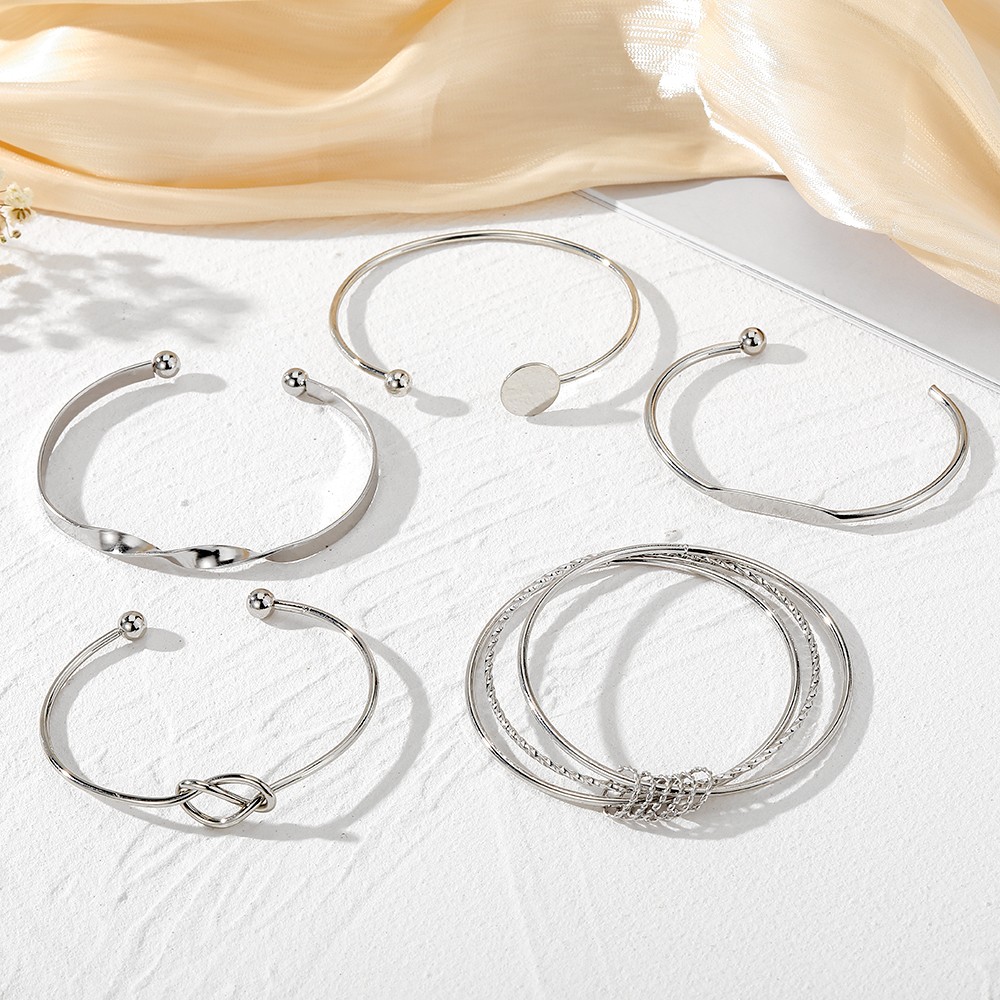 IPARAM Punk Trendy Multilayer Bracelets for Women