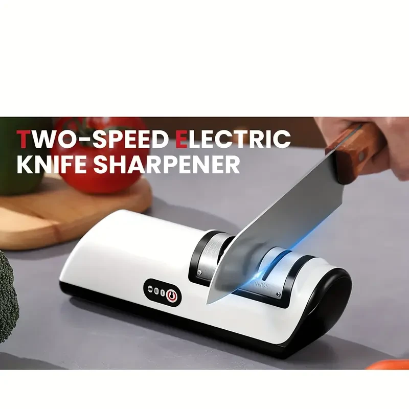 2-Speed Automatic Electric Knife Sharpener