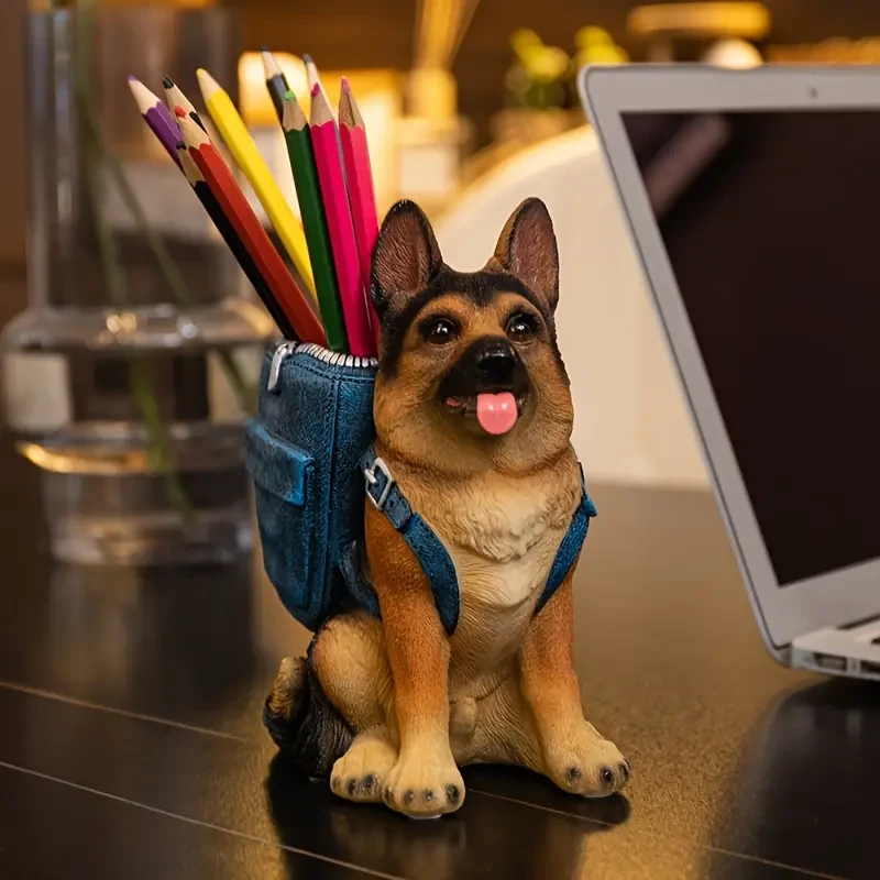 German Shepherd Dog Pen Holder
