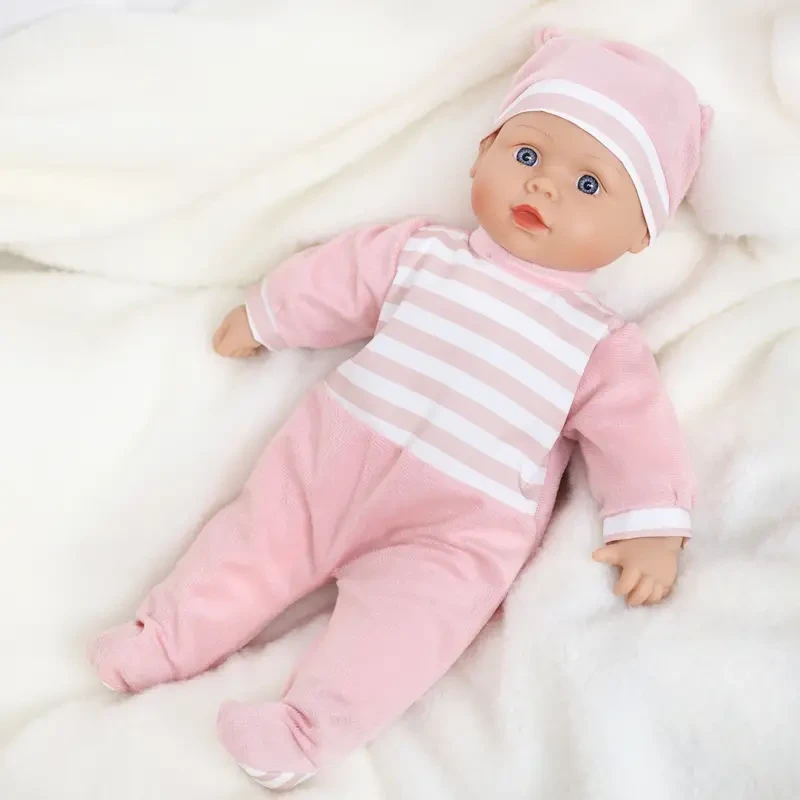 40.64 cm High Quality Hand Painted Reborn Toddler Doll with Soft Cloth Body And Rooted Hair - Perfect for Halloween, Thanksgiving, Christmas, Or Easter - Suitable for Ages 3-6