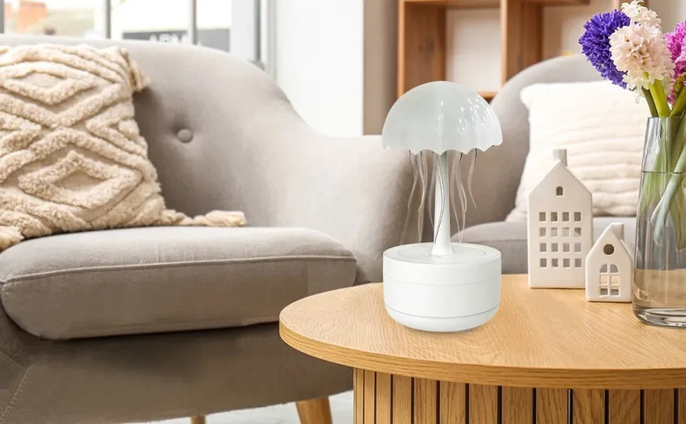 Jellyfish Humidifier Fragrance Diffuser Colorful Night Light