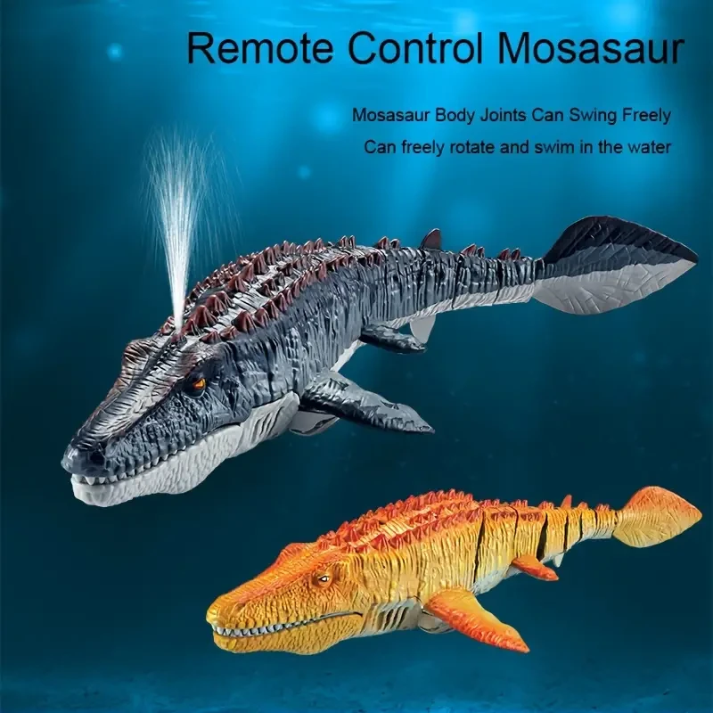 2.4G Remote Control Swimming Toy - Dual Propeller Drive with Realistic Detailing