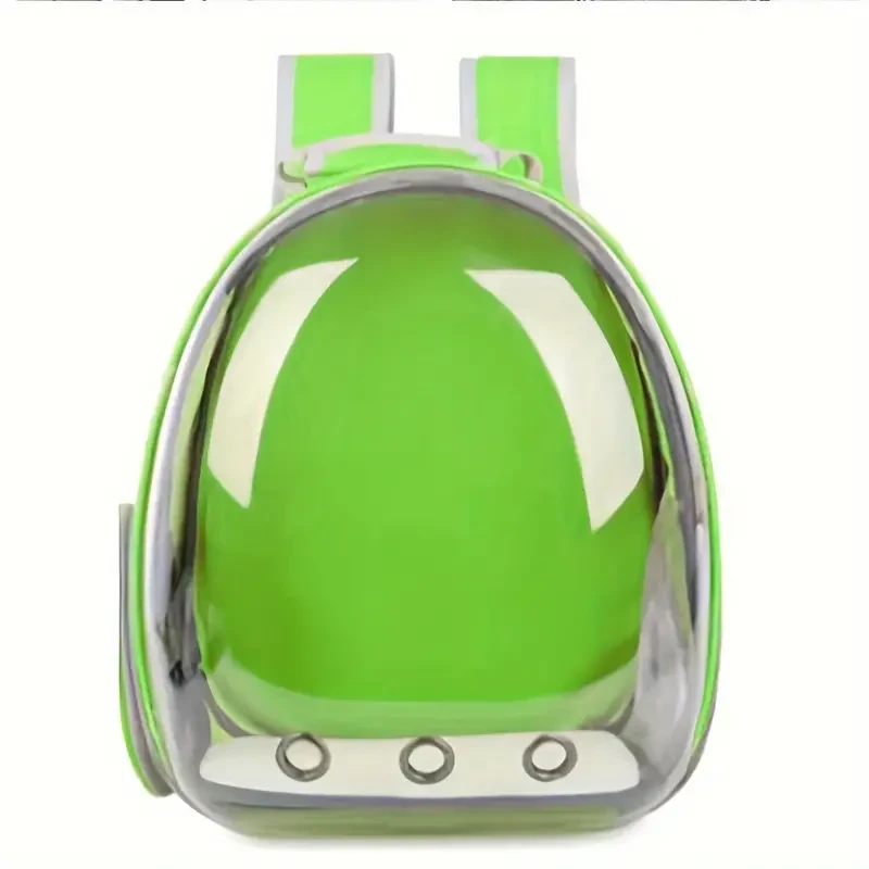 Breathable Transparent Space Capsule Cat Backpack - Durable Acrylic Pet Carrier