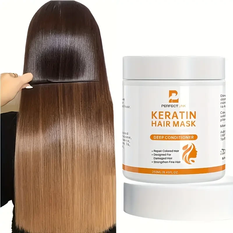 Keratin-Infused Hair Mask - 250ml for Smooth & Hydrated Hair
