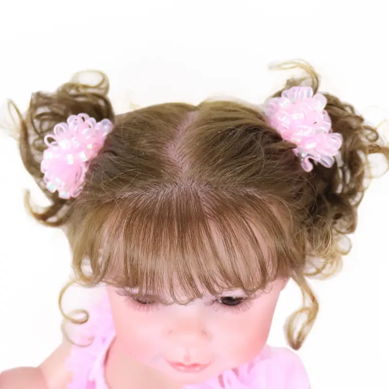 22-Inch Huggable Realistic Plush Bunny Doll - Soft Rooted Hair, Visible Veins, 3D Painted Skin, Cuddly Companion - Perfect Gift for Halloween, Thanksgiving, Christmas, Easter, and Carnival Occasions