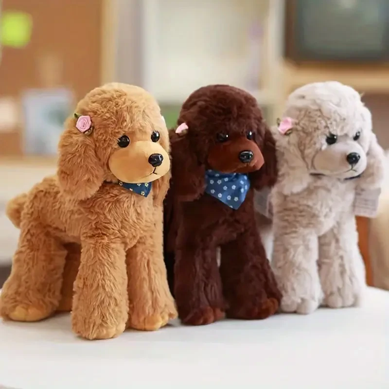 30cm/11.8inch Simulative Dog Plush Toy, Accompany Doll, Birthday Thanksgiving Day Christmas Gift