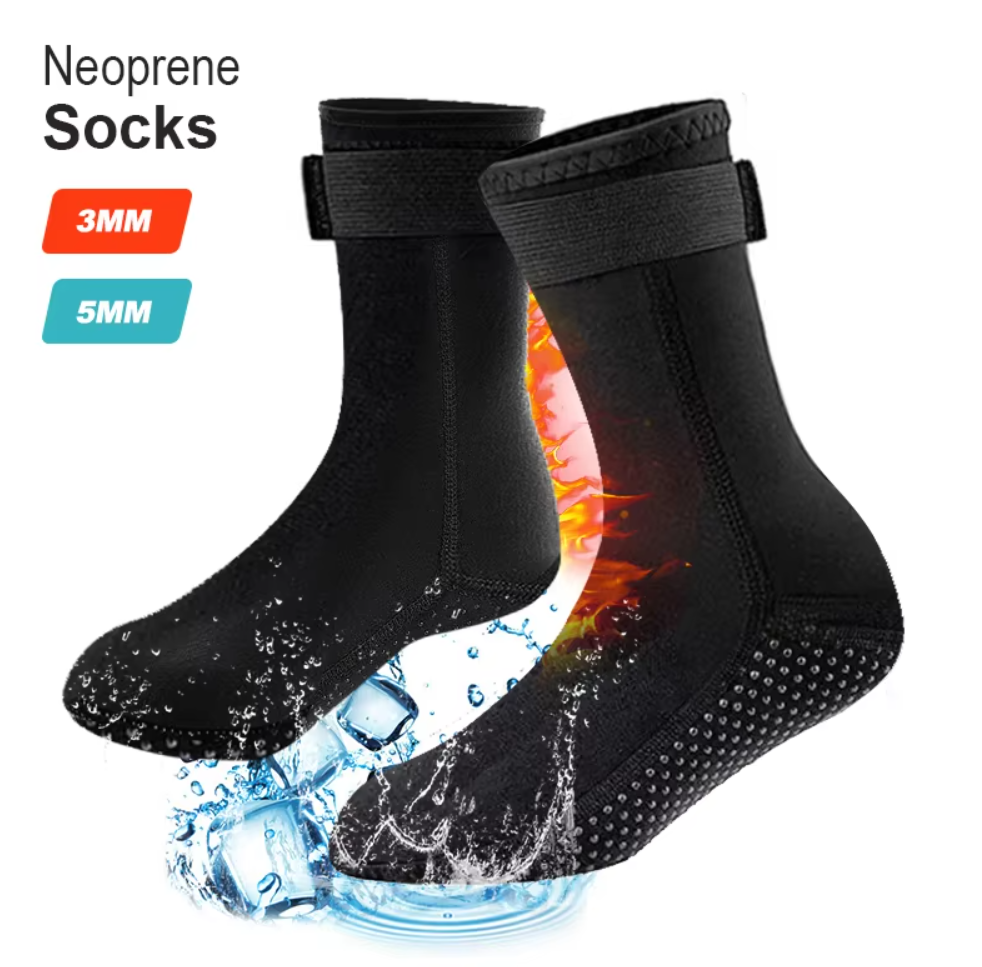 5mm Diving Socks 3mm Neoprene
