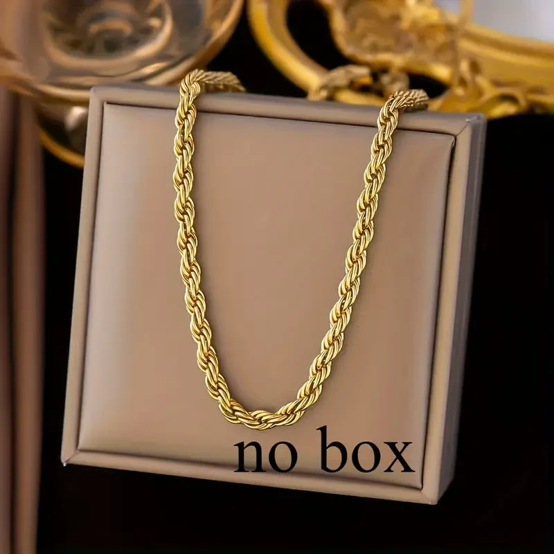 Golden Necklace And Bracelet