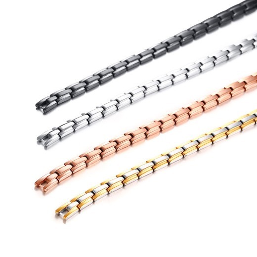 Titanium Steel Stainless Steel Magnet Necklace Hip Hop Jewelry