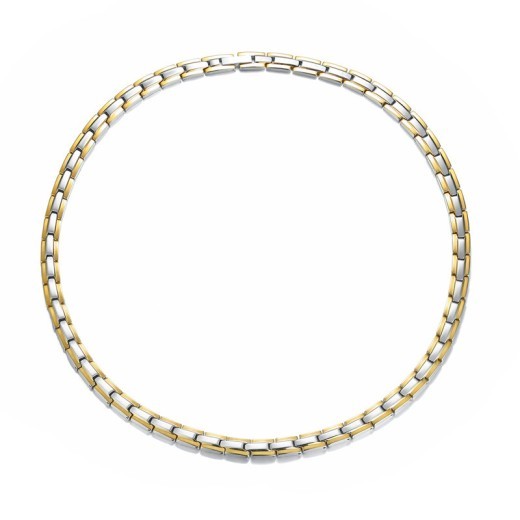 Titanium Steel Stainless Steel Magnet Necklace Hip Hop Jewelry