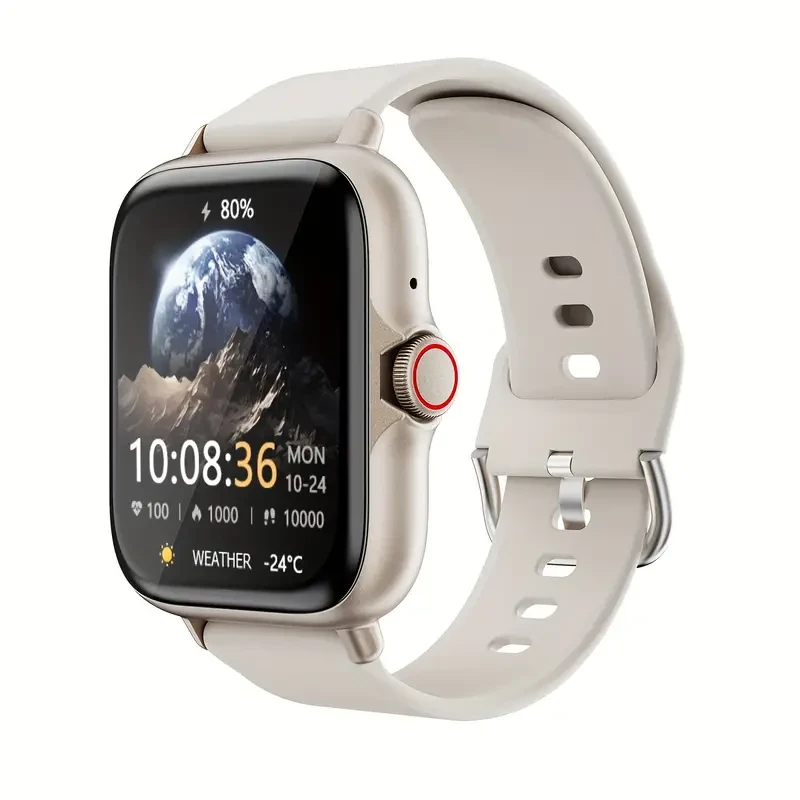 Stylish Water Resistant Smartwatch - 1.83'' Full Touch Screen