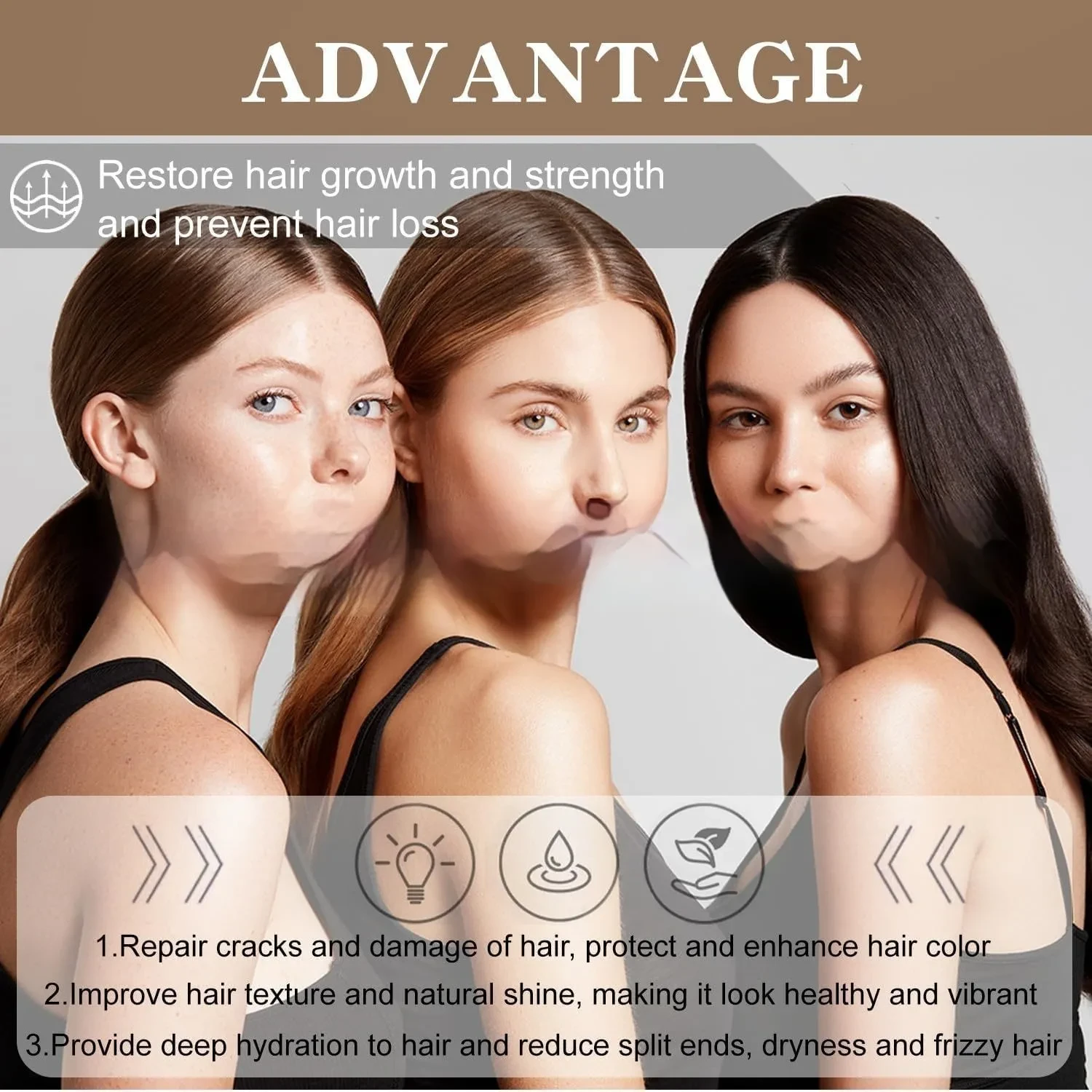 Plant-based Hair Growth Care Cream